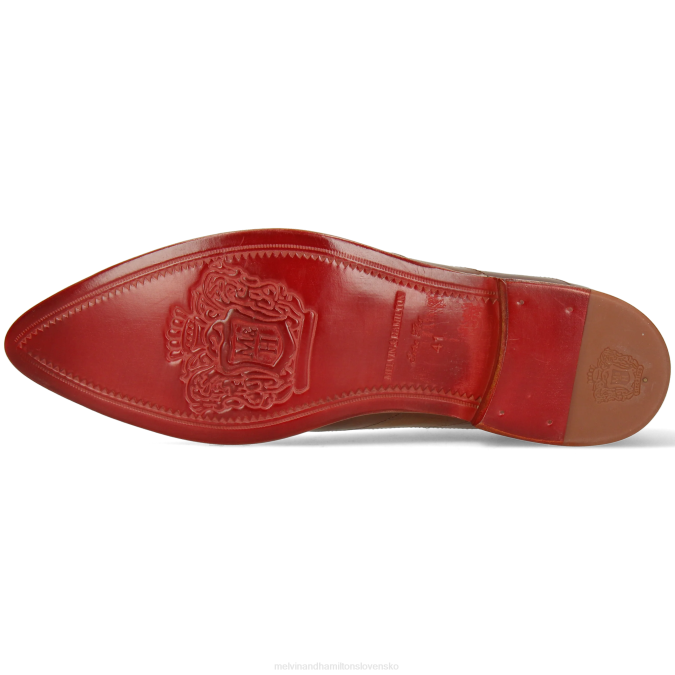 Melvin & Hamilton muži toni 43 B0T2171 oxfordské topánky svetlo hnedá