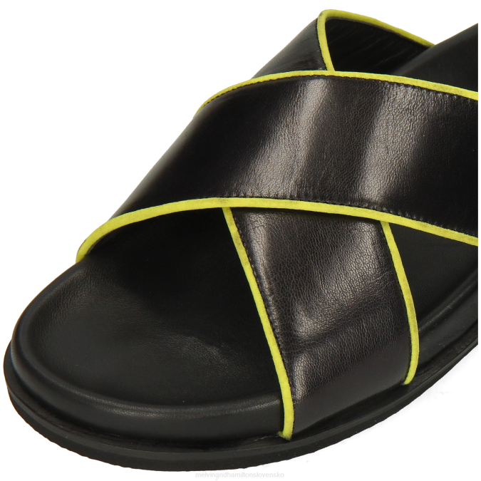 Melvin & Hamilton muži Robert 21 B0T2750 sandále čierna