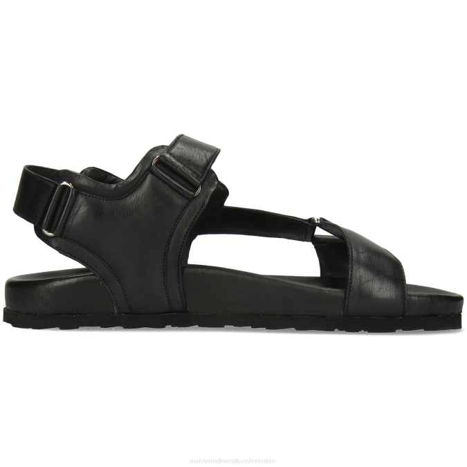 Melvin & Hamilton muži Robert 22 B0T2752 sandále čierna
