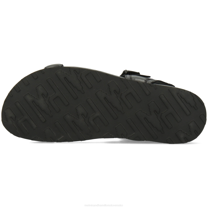 Melvin & Hamilton muži Robert 22 B0T2752 sandále čierna