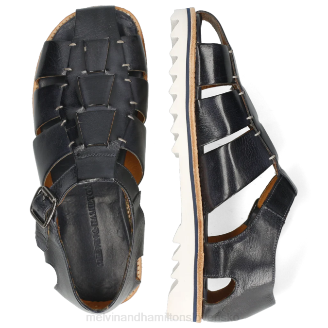 Melvin & Hamilton muži sam 29 B0T2767 sandále Modrá