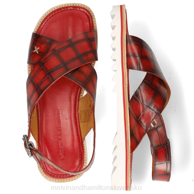 Melvin & Hamilton muži sam 32 B0T2758 sandále červená