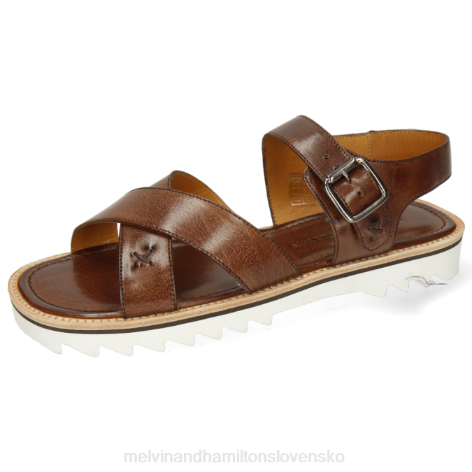 Melvin & Hamilton muži sam 33 B0T2757 sandále hnedá