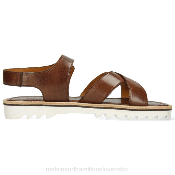 Melvin & Hamilton muži sam 33 B0T2757 sandále hnedá