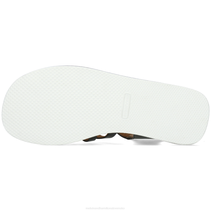 Melvin & Hamilton muži sam 39 B0T2763 sandále čierna