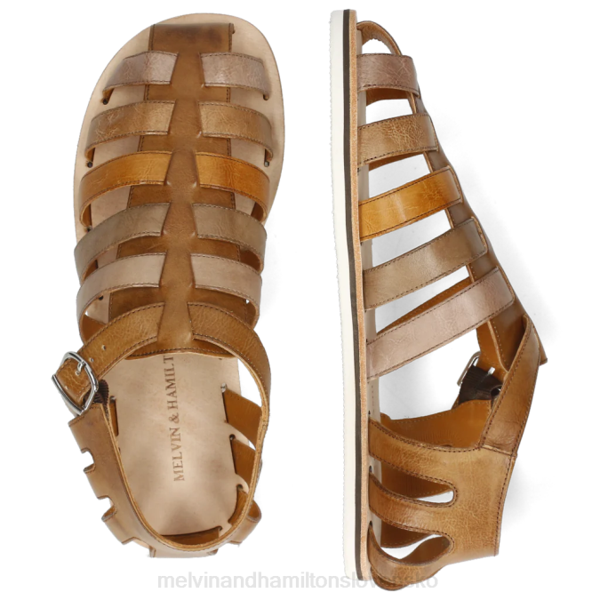 Melvin & Hamilton muži sam 3 B0T2754 sandále hnedá