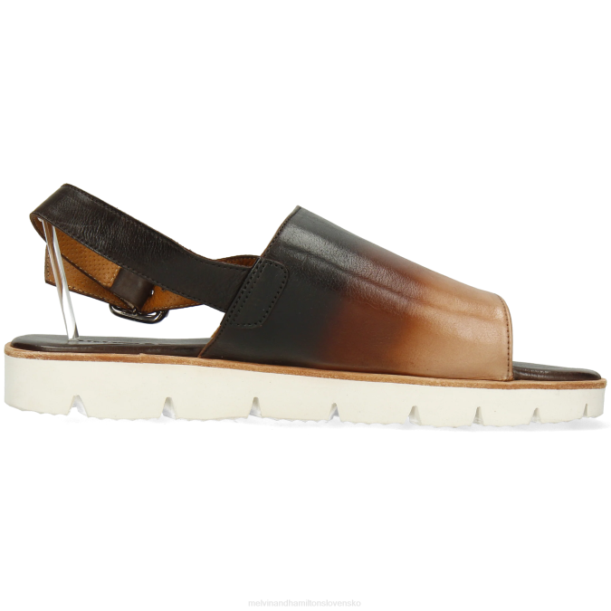 Melvin & Hamilton muži sam 45 B0T2771 sandále hnedá