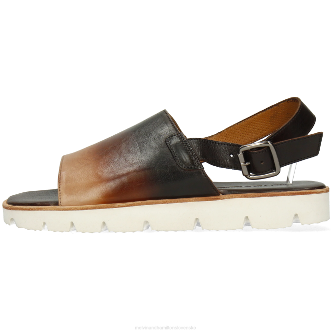 Melvin & Hamilton muži sam 45 B0T2771 sandále hnedá