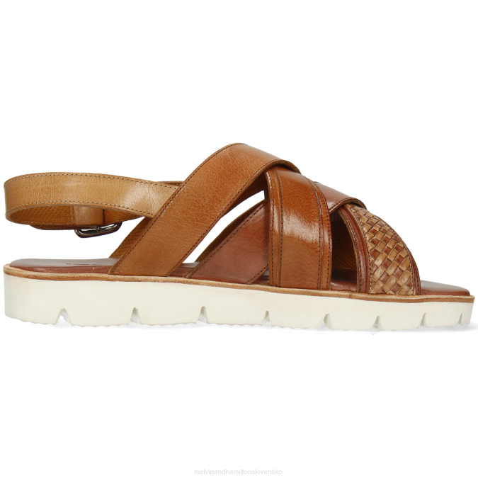 Melvin & Hamilton muži sam 46 B0T2776 sandále hnedá