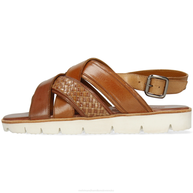 Melvin & Hamilton muži sam 46 B0T2776 sandále hnedá