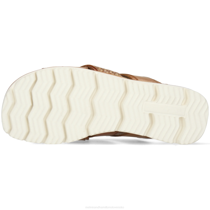 Melvin & Hamilton muži sam 46 B0T2776 sandále hnedá