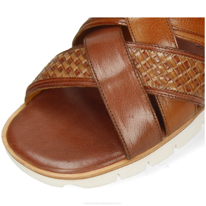 Melvin & Hamilton muži sam 46 B0T2776 sandále hnedá