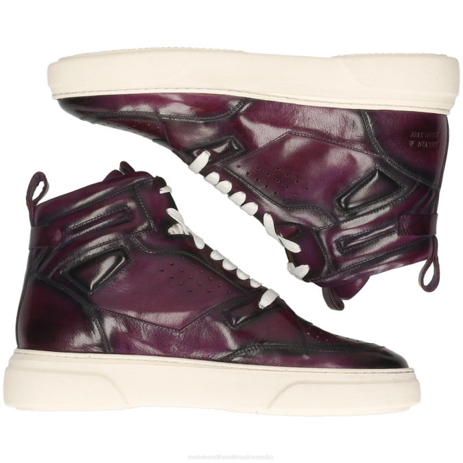 Melvin & Hamilton muži Harvey 51 B0T2617 tenisky Fialová