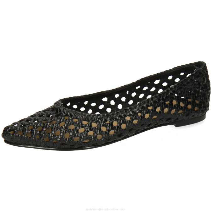 Melvin & Hamilton ženy alexa 16 B0T21957 baletné lodičky čierna