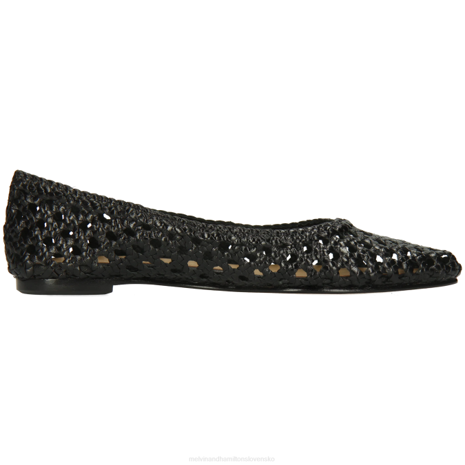Melvin & Hamilton ženy alexa 16 B0T21957 baletné lodičky čierna