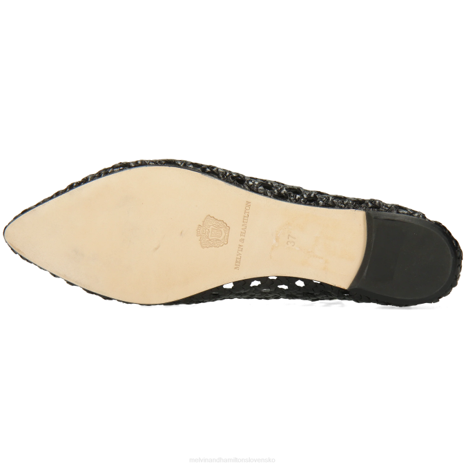 Melvin & Hamilton ženy alexa 16 B0T21957 baletné lodičky čierna