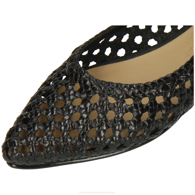 Melvin & Hamilton ženy alexa 16 B0T21957 baletné lodičky čierna