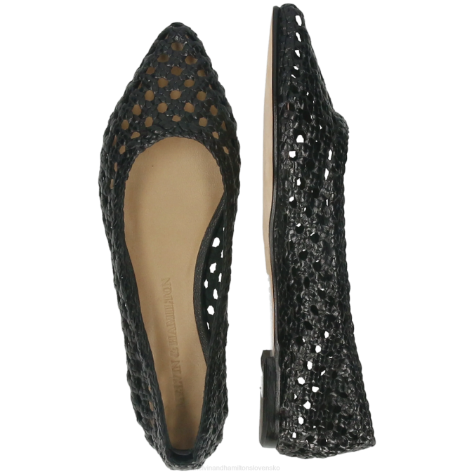 Melvin & Hamilton ženy alexa 16 B0T21957 baletné lodičky čierna