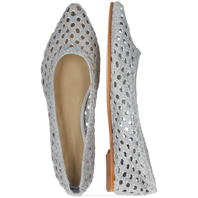 Melvin & Hamilton ženy alexa 16 B0T21963 baletné lodičky Modrá