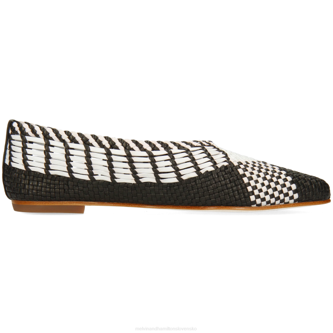 Melvin & Hamilton ženy alexa 40 B0T21970 baletné lodičky čierna
