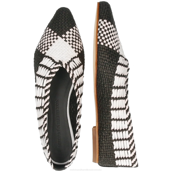 Melvin & Hamilton ženy alexa 40 B0T21970 baletné lodičky čierna