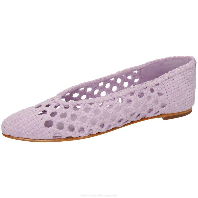 Melvin & Hamilton ženy alexa 44 B0T21952 baletné lodičky Fialová