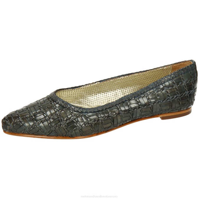 Melvin & Hamilton ženy alexa 45 B0T21954 baletné lodičky kaki