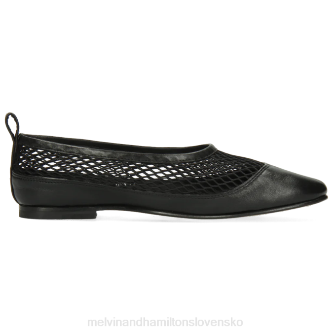 Melvin & Hamilton ženy dúhovka 14 B0T21977 baletné lodičky čierna