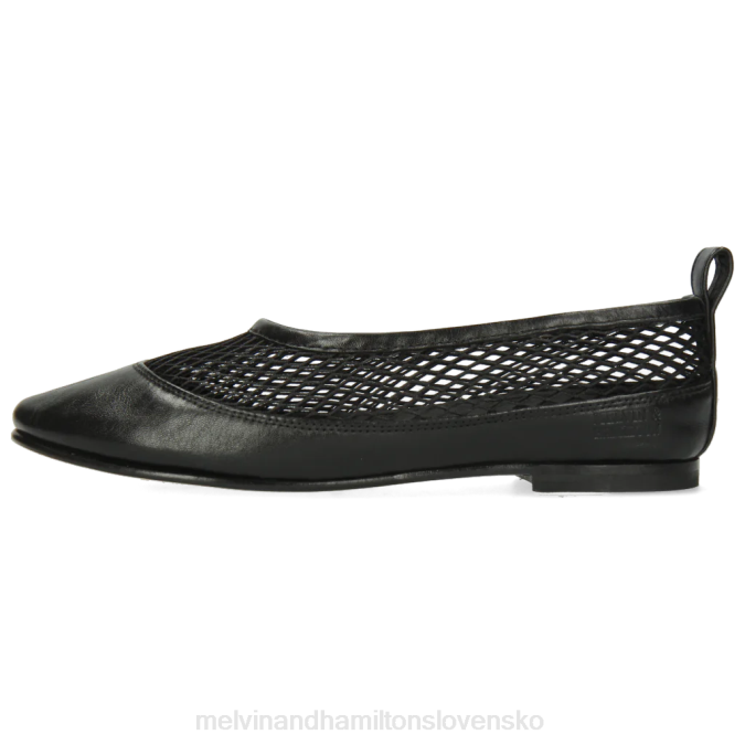Melvin & Hamilton ženy dúhovka 14 B0T21977 baletné lodičky čierna