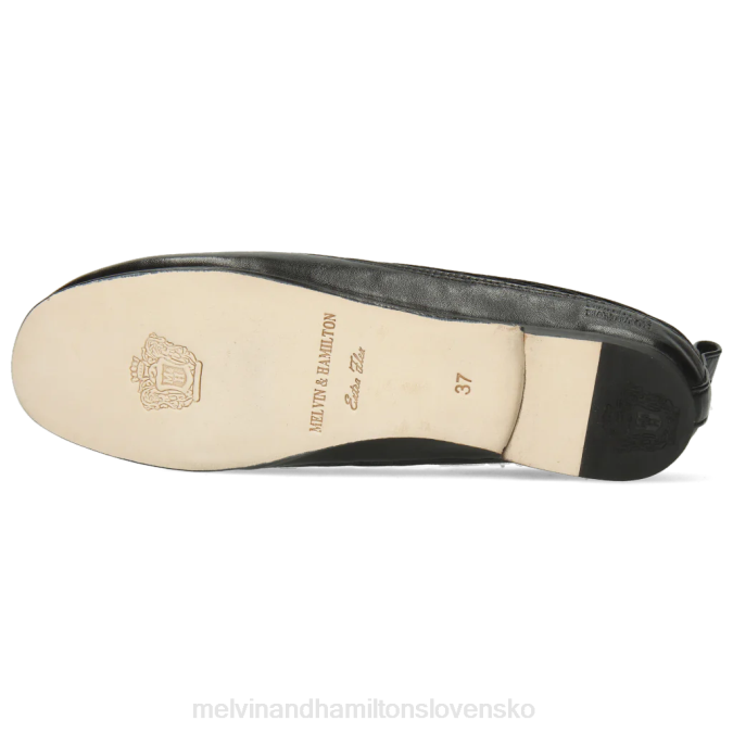 Melvin & Hamilton ženy dúhovka 14 B0T21977 baletné lodičky čierna