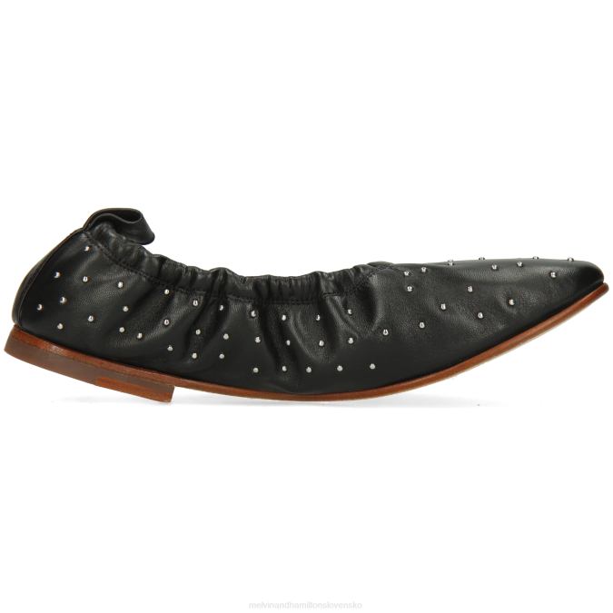 Melvin & Hamilton ženy dúhovka 7 B0T21953 baletné lodičky čierna