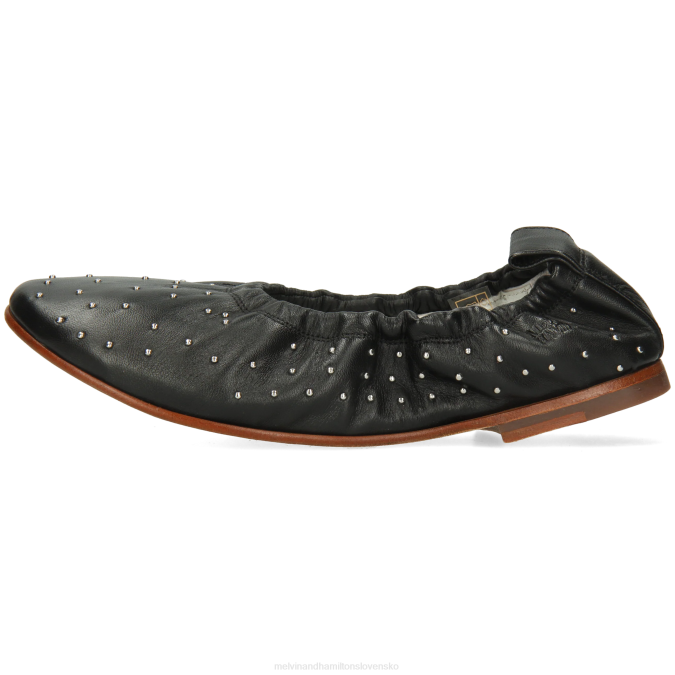 Melvin & Hamilton ženy dúhovka 7 B0T21953 baletné lodičky čierna