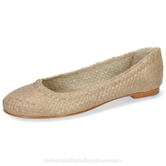 Melvin & Hamilton ženy kate 5 B0T21973 baletné lodičky sivá