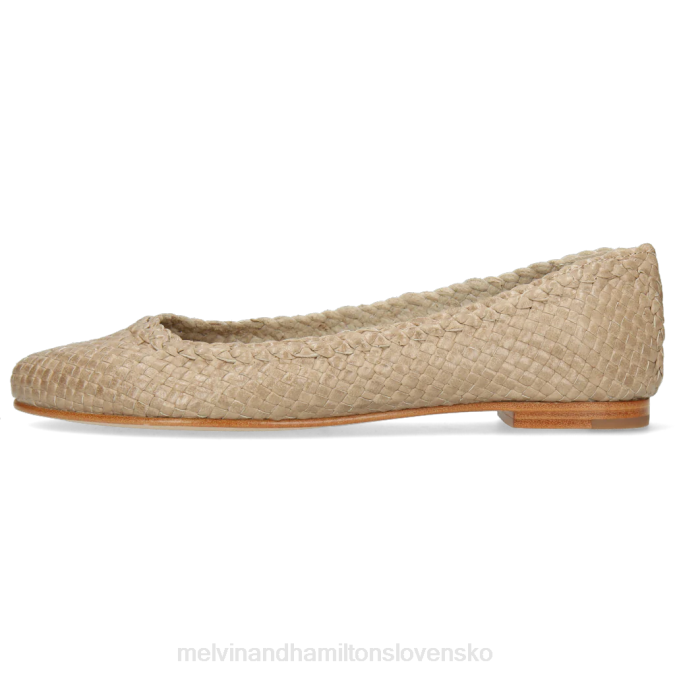 Melvin & Hamilton ženy kate 5 B0T21973 baletné lodičky sivá