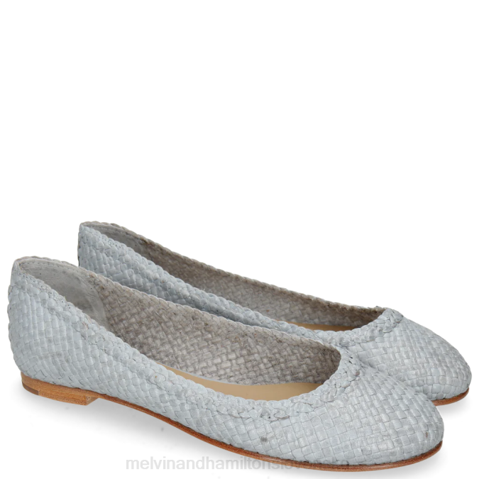Melvin & Hamilton ženy kate 5 B0T21978 baletné lodičky Modrá