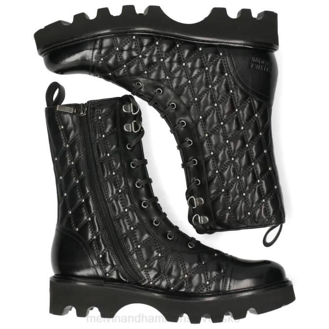 Melvin & Hamilton ženy Bonnie 23 B0T21211 čižmy čierna