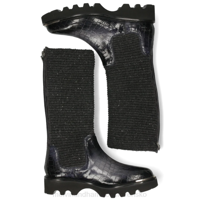 Melvin & Hamilton ženy Elena 9 B0T21208 čižmy sivá