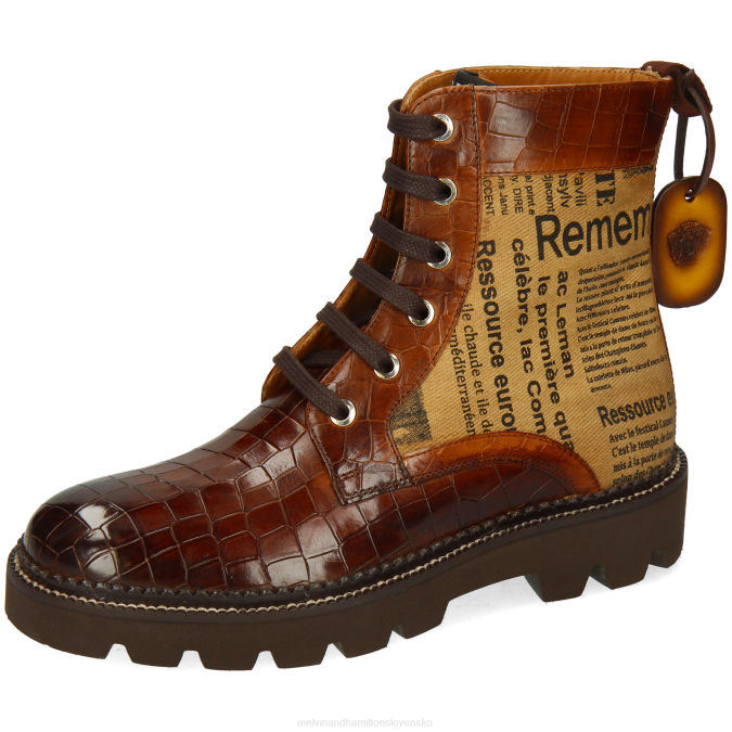 Melvin & Hamilton ženy Mária 7 B0T21180 čižmy hnedá