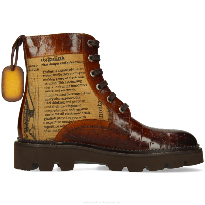 Melvin & Hamilton ženy Mária 7 B0T21180 čižmy hnedá