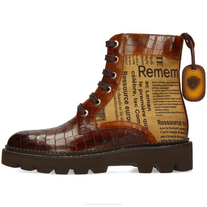 Melvin & Hamilton ženy Mária 7 B0T21180 čižmy hnedá