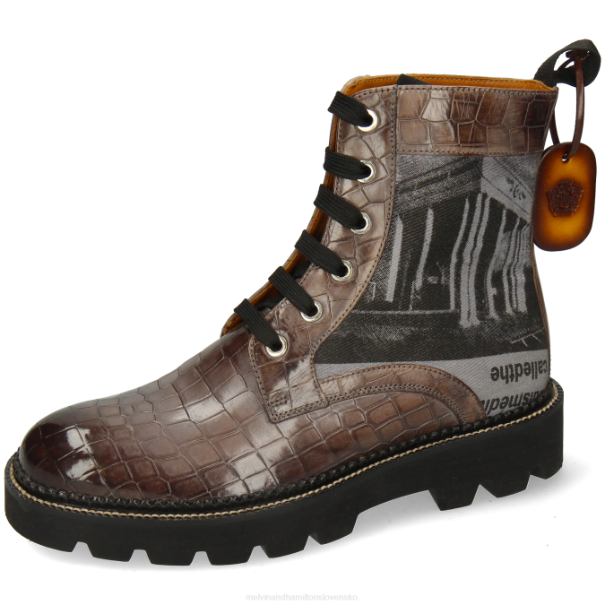 Melvin & Hamilton ženy Mária 7 B0T21196 čižmy sivá