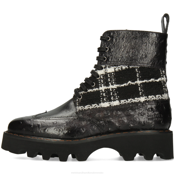 Melvin & Hamilton ženy Megan 38 B0T21187 čižmy čierna
