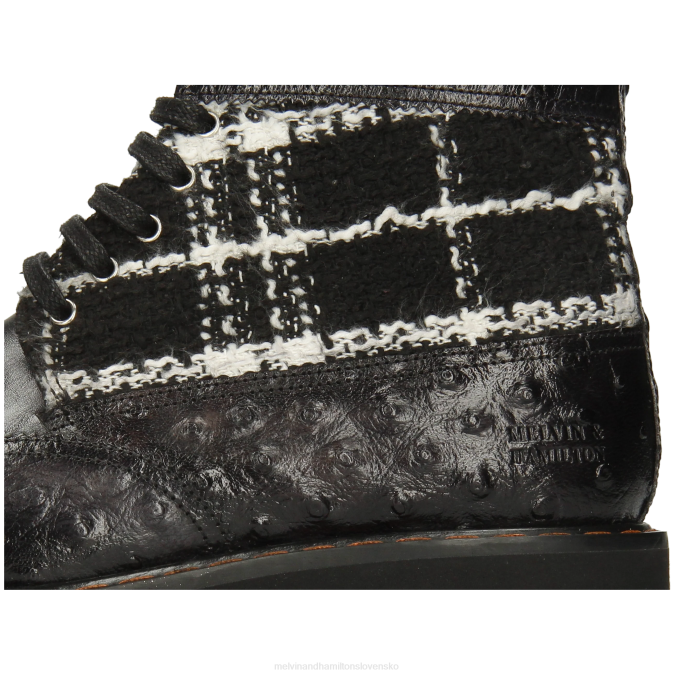 Melvin & Hamilton ženy Megan 38 B0T21187 čižmy čierna