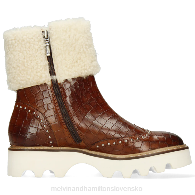 Melvin & Hamilton ženy Sally 143 B0T21213 čižmy hnedá