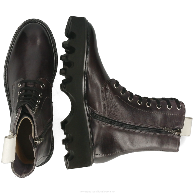 Melvin & Hamilton ženy Sally 145 B0T21248 čižmy sivá