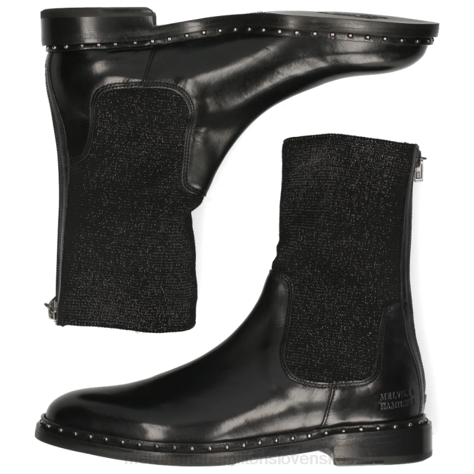 Melvin & Hamilton ženy Zuzana 69 B0T21192 čižmy čierna