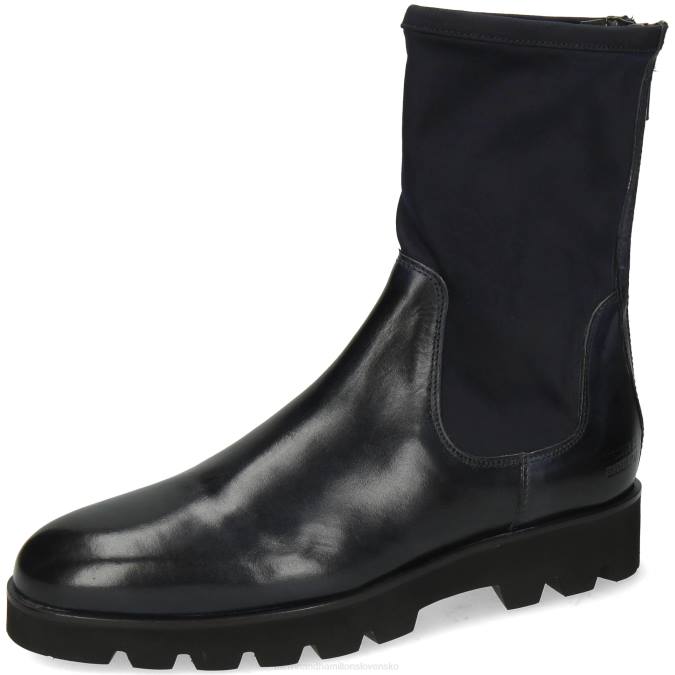 Melvin & Hamilton ženy Zuzana 69 B0T21258 čižmy Modrá