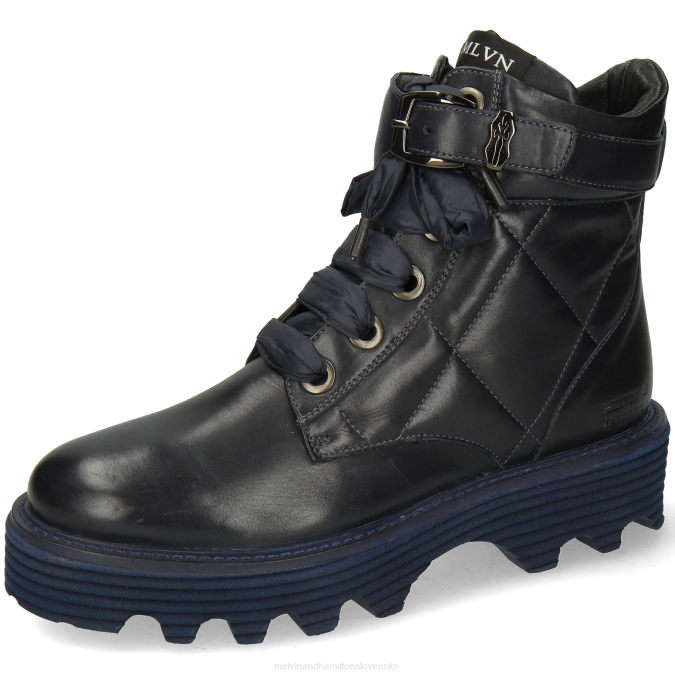 Melvin & Hamilton ženy leonie 11 B0T21253 čižmy Modrá