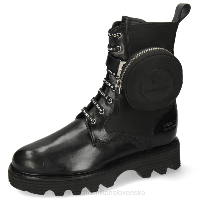 Melvin & Hamilton ženy leonie 14 B0T21245 čižmy čierna