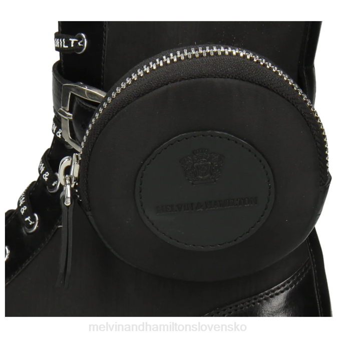 Melvin & Hamilton ženy leonie 14 B0T21245 čižmy čierna